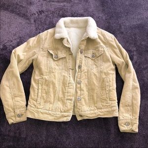 Brandy Melville ‘John galt’ Corduroy sherpa Jacket
